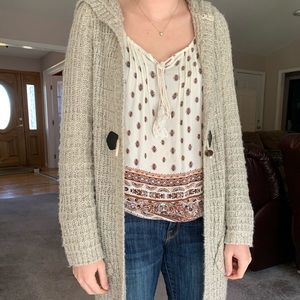 Long cozy sweater with good